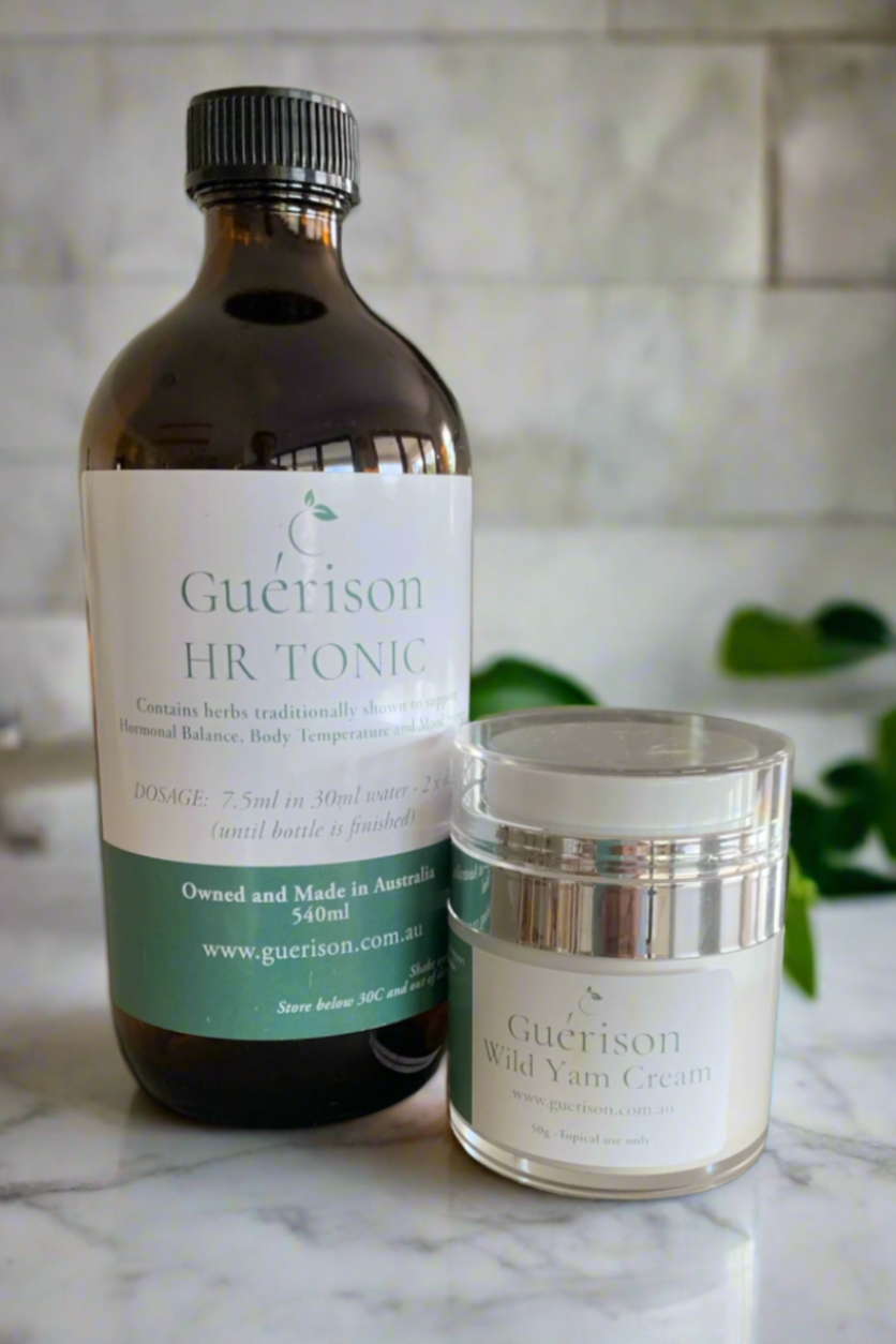 Hormonal Balance Bundle - Wild Yam Cream and HR Tonic